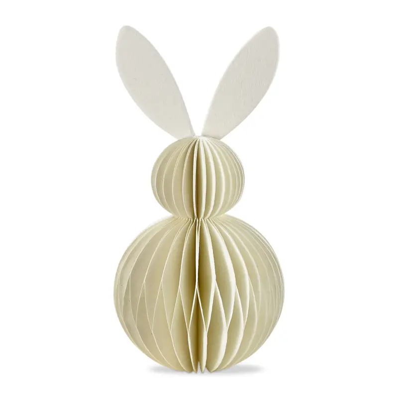 Ivory Paper Bunny Ornament – Small Delicate Craft 1