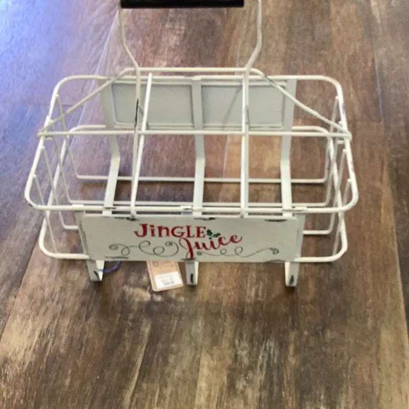 Jingle Juice Drink Caddy – Festive Holiday Beverage Holder 1