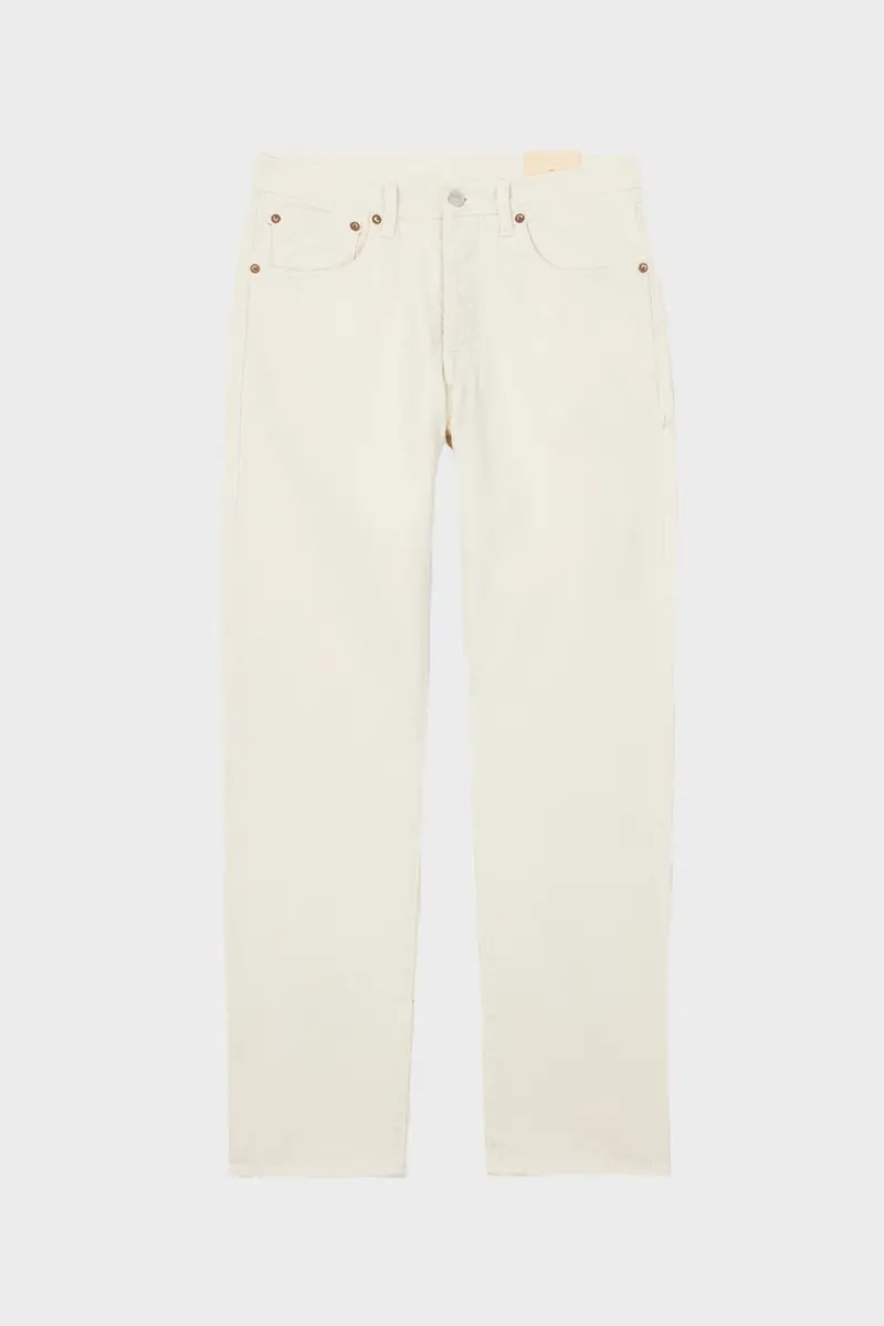 John Slim-Fit Jeans – Creamy Off-White 1