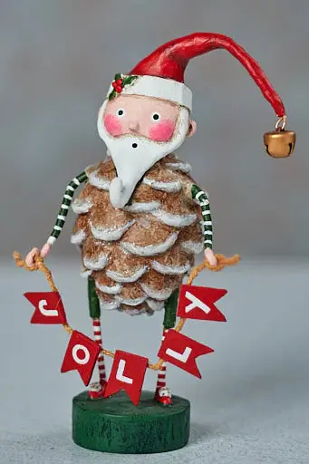 Jolly Jingle Santa Collectible By Lori Mitchell 1