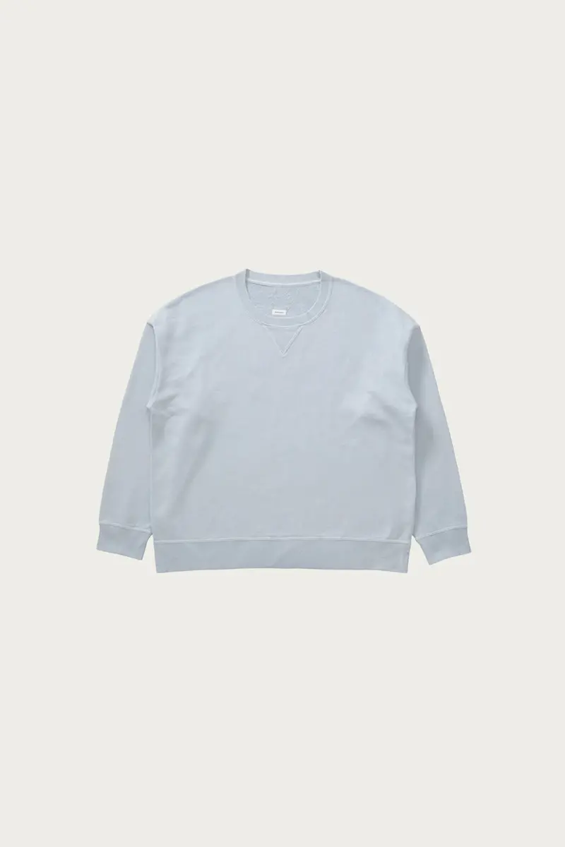Jumbo Sb Long-Sleeve Sweatshirt – Light Blue Distressed 1