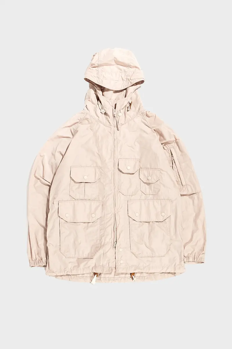 Khaki Atlantic Parka – Lightweight Memory Polyester Outerwear 1