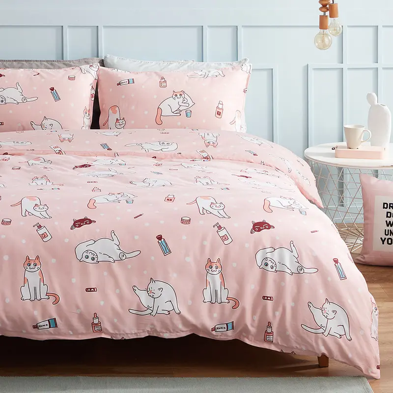 Kitty Princess Themed Bedding Ensemble 1