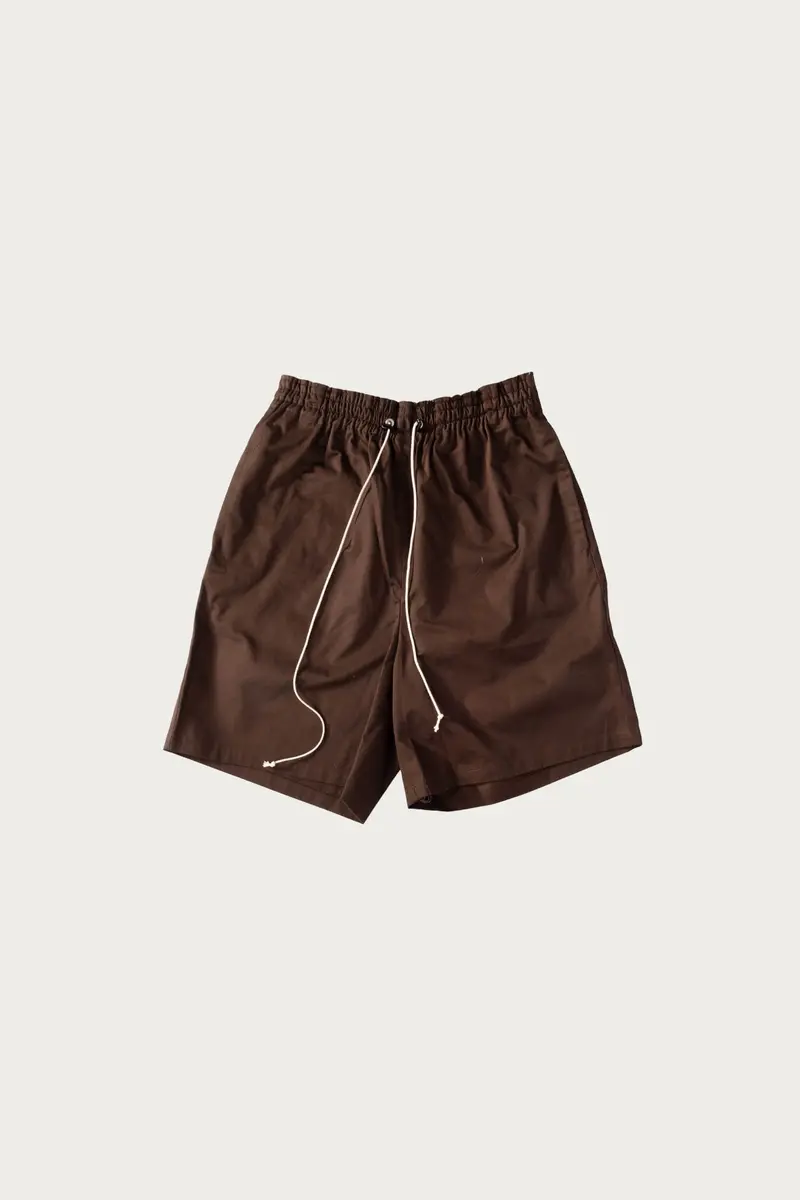 Knee-Length Shorts – Rich Brown 1