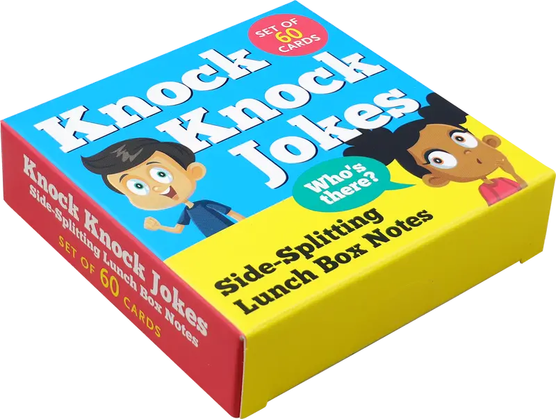 Knock-Knock Joke Cards For Kids' Lunchboxes (60-Pack) 1