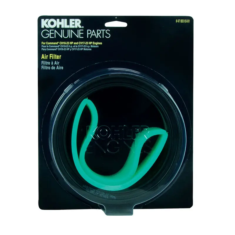 Kohler Air Filter Kit – Designed For Ch18–25, 620–740, And K-Series Engines 1