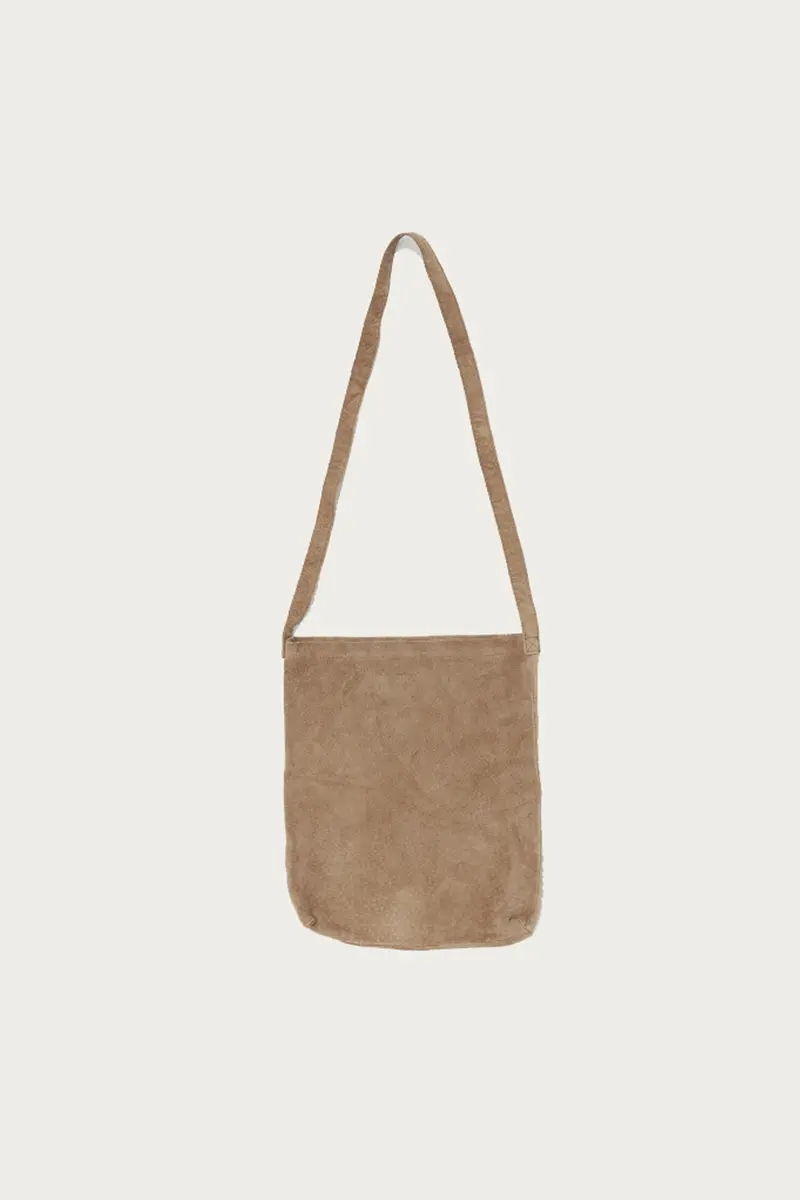 Large Pigskin Shoulder Bag – Beige 1