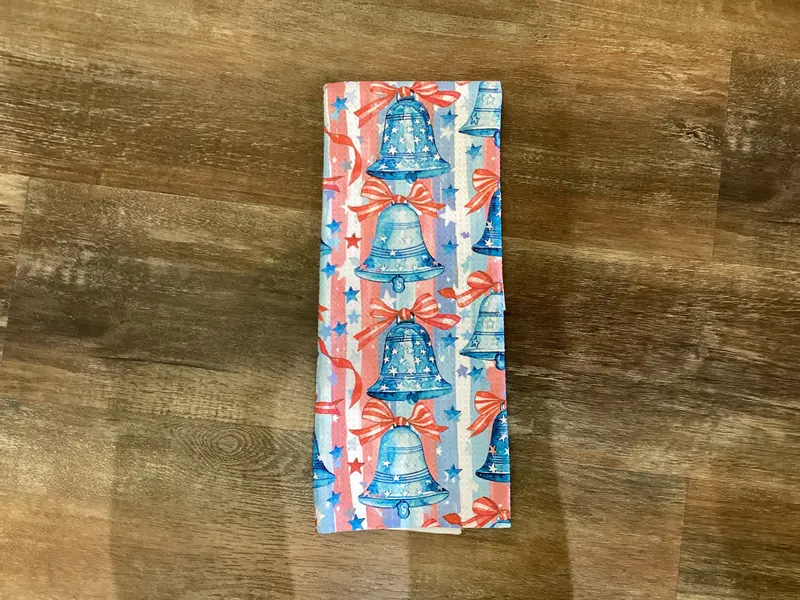 Liberty Bell Themed Sustainable Dishtowel 1