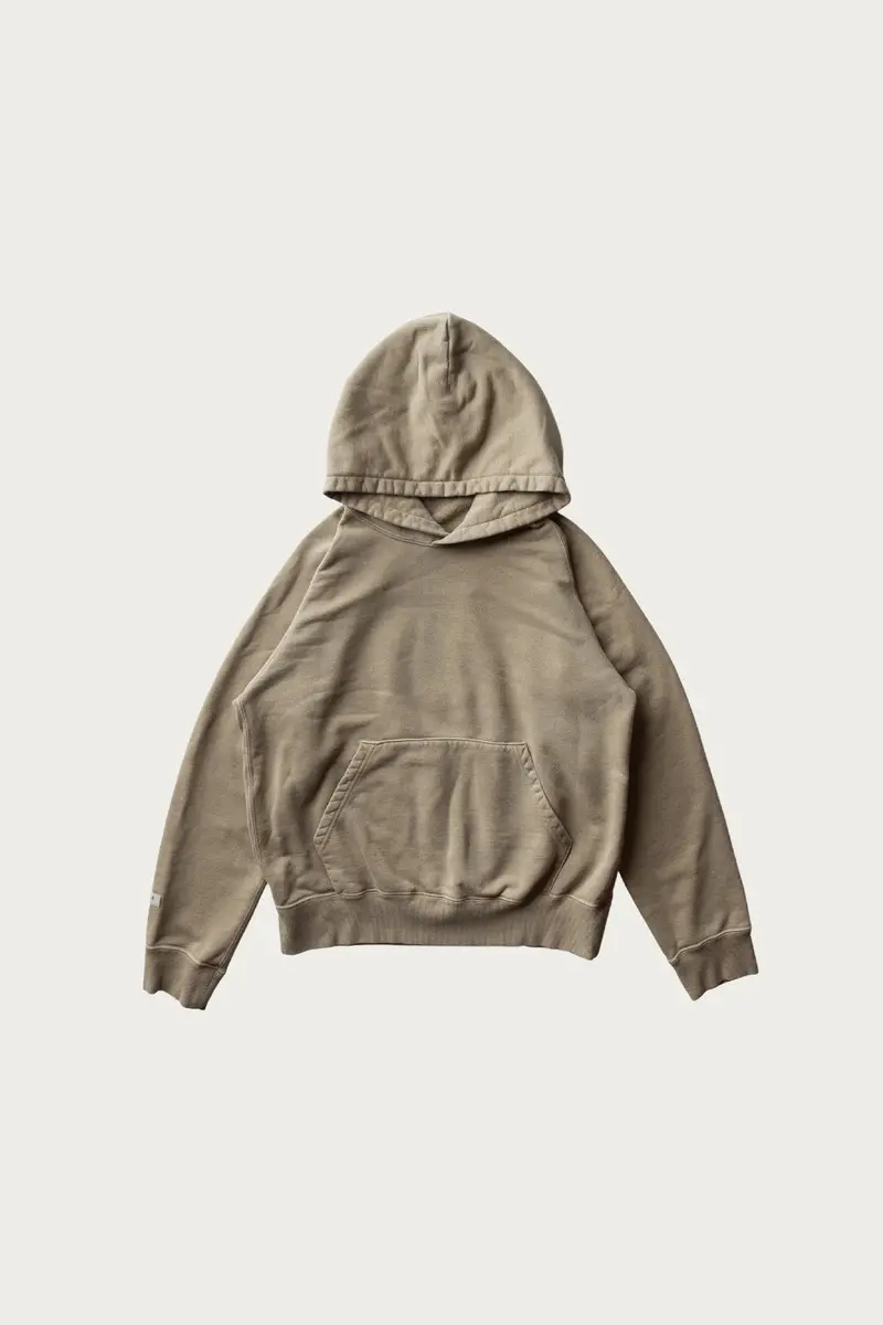 Life Botanical Dye Hoodie – Coffee-Toned Organic Cotton Layer 1
