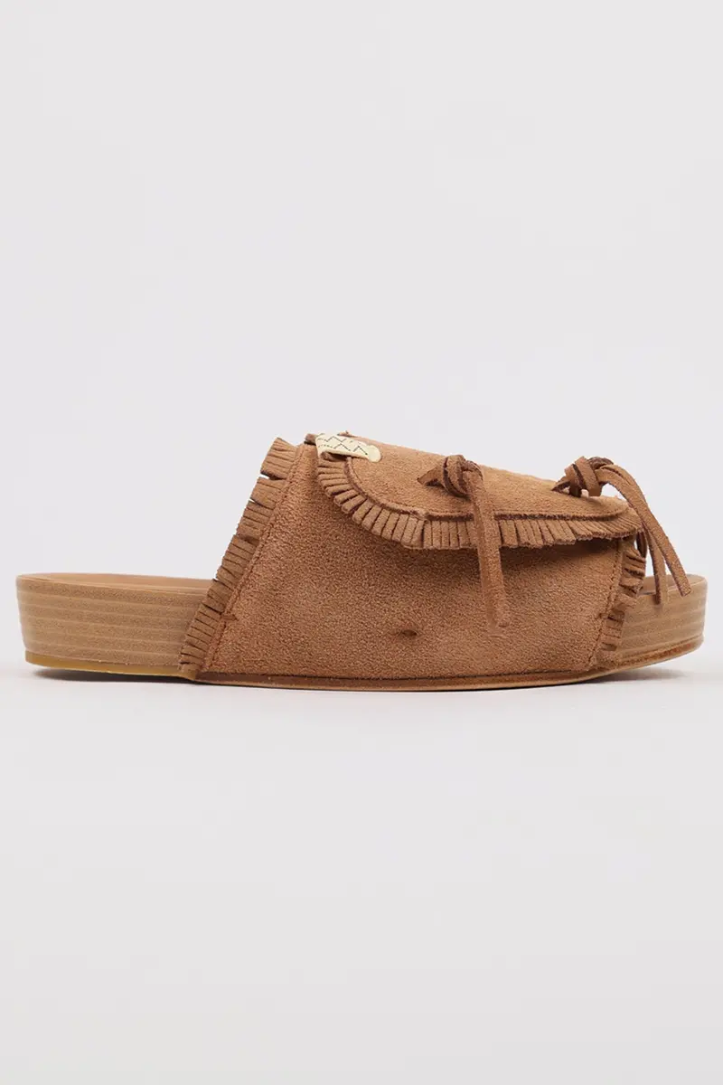 Light Brown Christo Shaman-Folk Slip-On Loafer 1