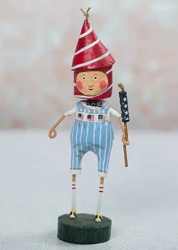 Lil Firecracker Boy – Lori Mitchell Fourth Of July Figure 1
