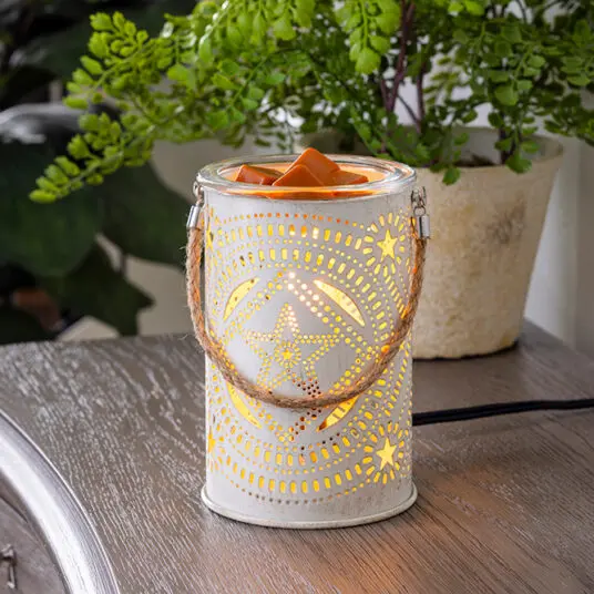 Lone Star–Motif Vintage-Style Illuminated Tart Warmer 1