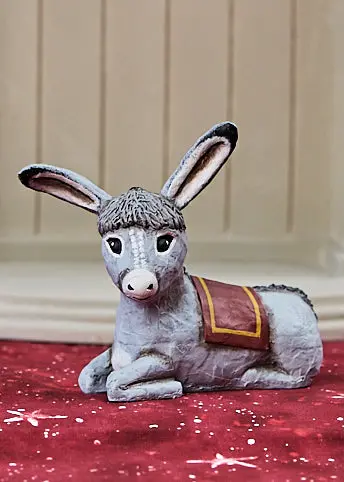 Lori Mitchell Holy Donkey Religious Figurine 1