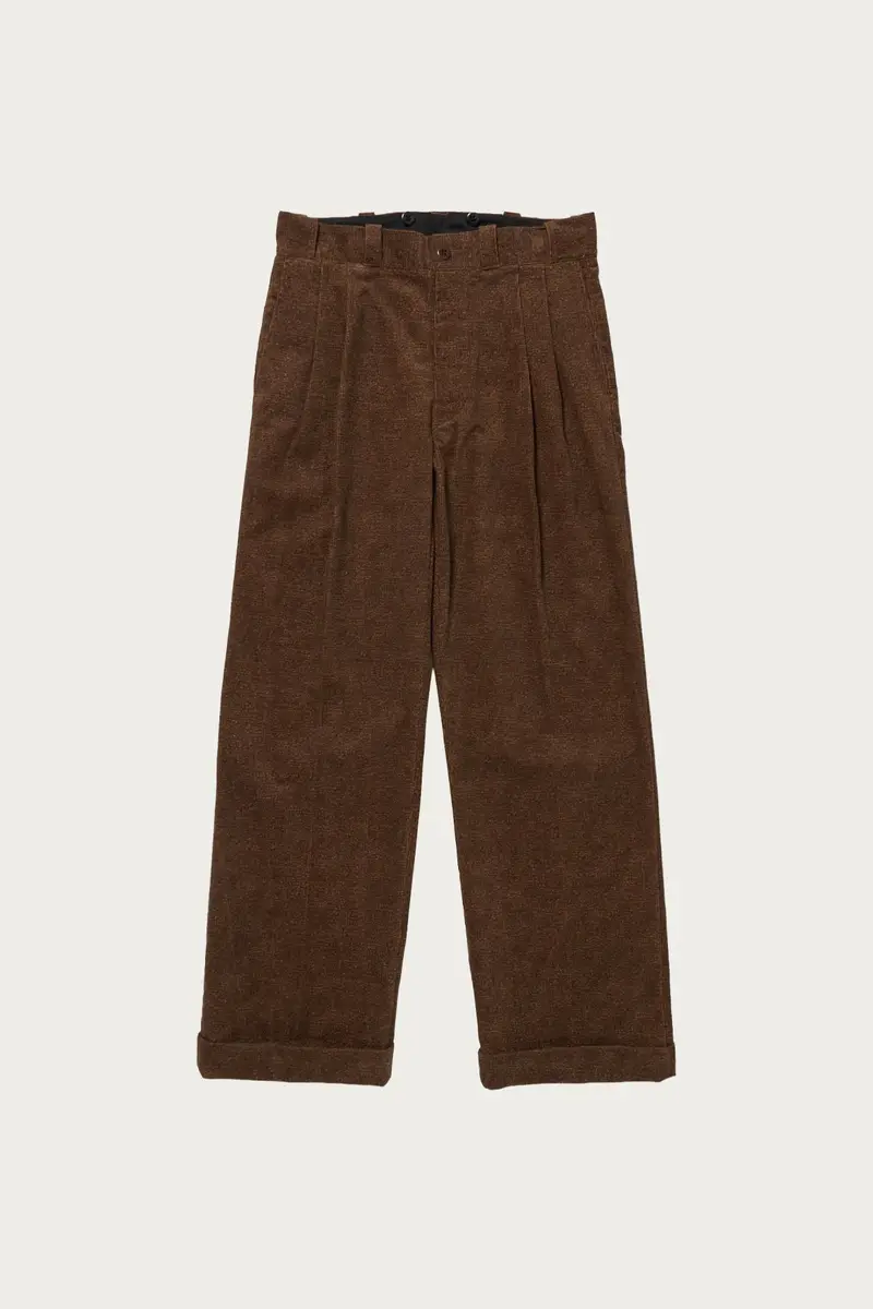 Lot. 201 Work Trousers – Melange Brown 1