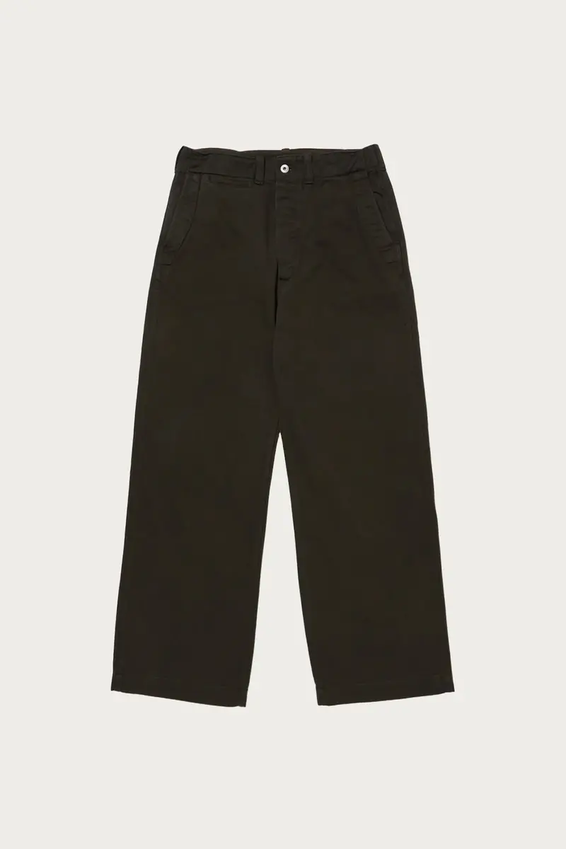 Lot.202 Engineer Trousers In Mixed Green 1