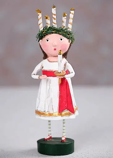 Lucia Holiday Figure Inspired By Saint Lucia By Lori Mitchell 1