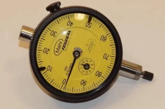 Mahr Federal Metric Dial Indicator – 2.5 Mm Range, 0.010 Mm Graduation, Usa-Made 1