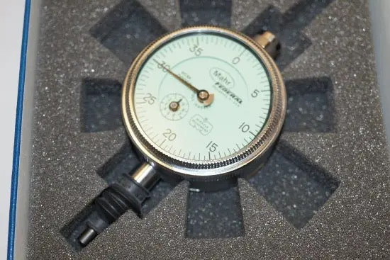 Mahr Federal Waterproof Dial Indicator – 0.100" Range, High-Resolution 0.0005" Scale 1