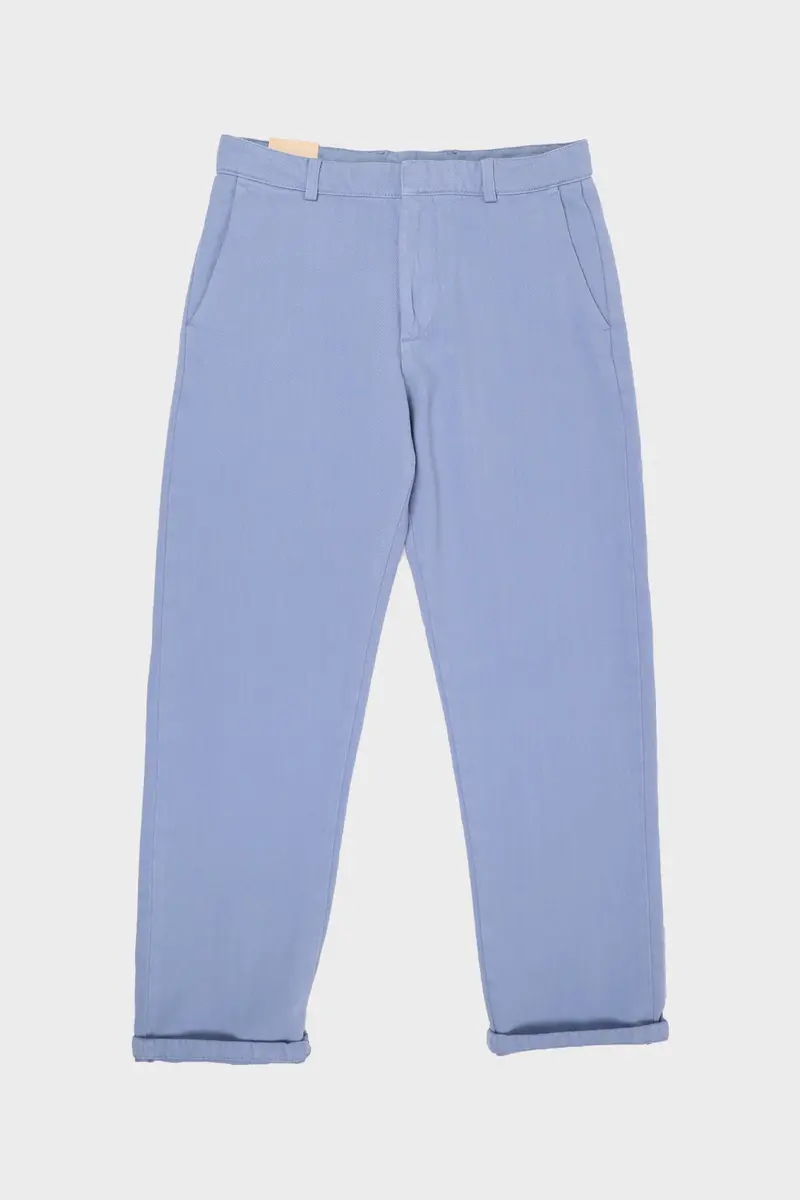 Maine Slim-Fit Chino Pants In Pale Sky Blue 1