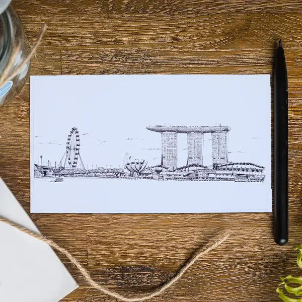 Marina Bay Scenic Postcard 1