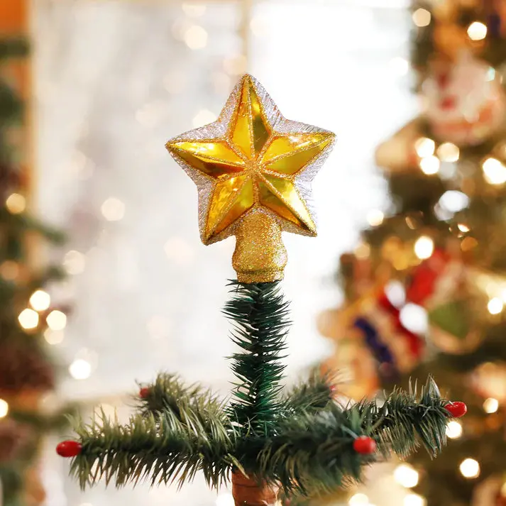 Mini Star Tree Topper Decoration 1