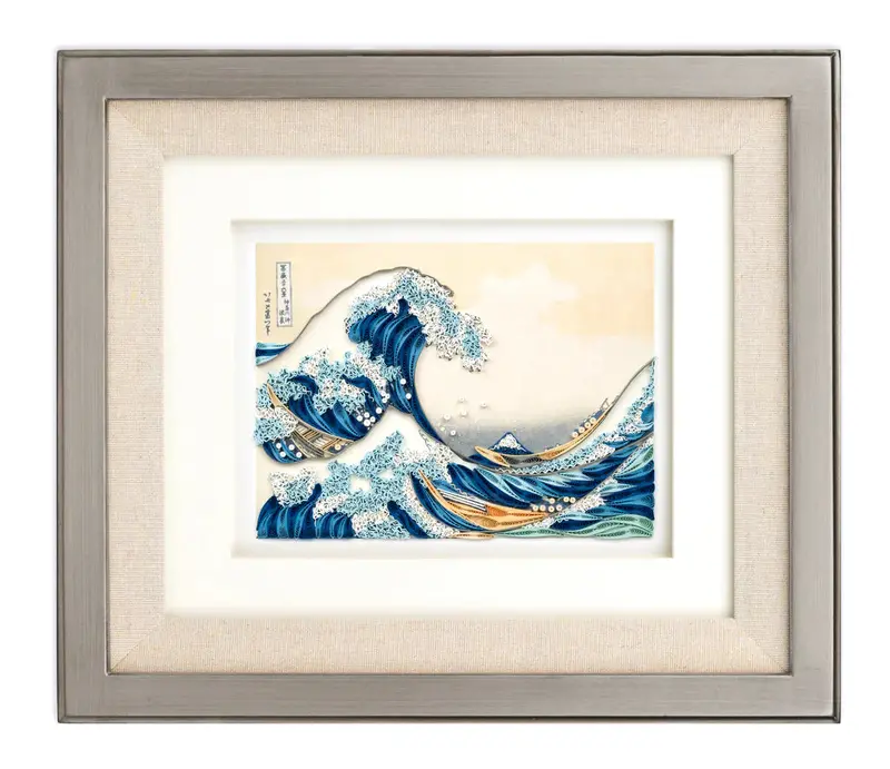 Modern Rectangular Silver Artist Series Display Frame 1