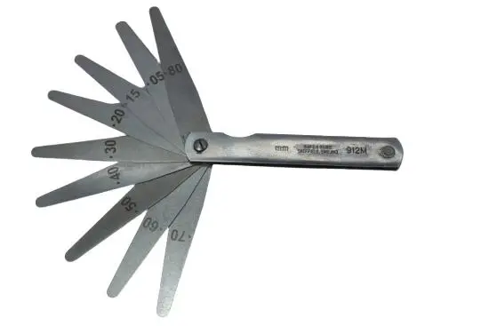 Moore & Wright Uk Feeler Gauge Set – 75 Mm, 0.05–8.0 Mm Range, Precision Machinist Tool (#912M) 1