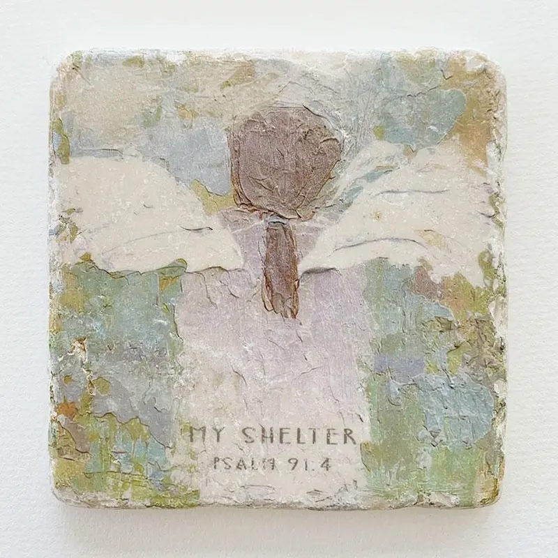 My Shelter Faith-Based Stone Ornament 1
