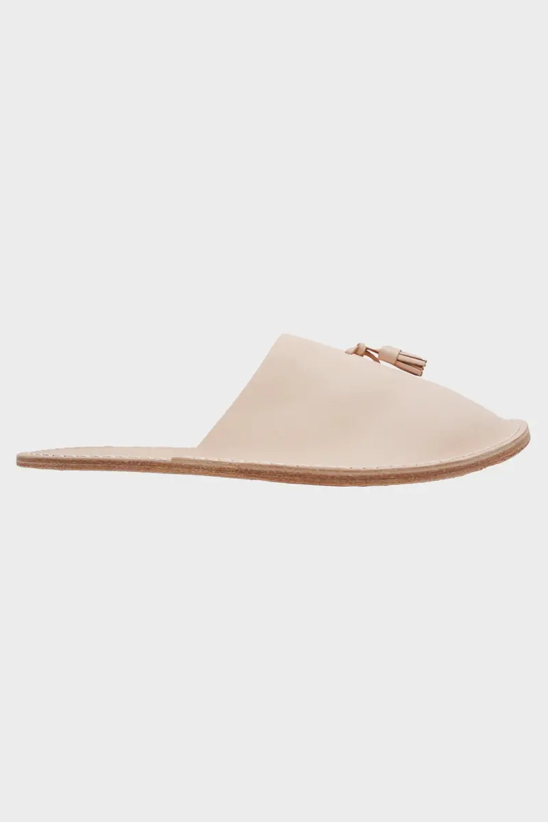 Natural Leather Slipper Style Footwear 1