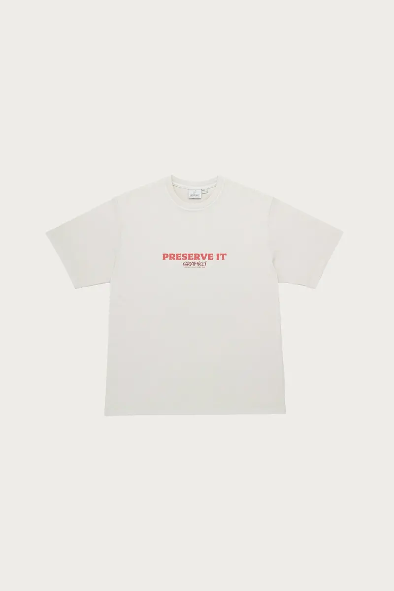 Natural Pigment-Dyed Footprints T-Shirt 1