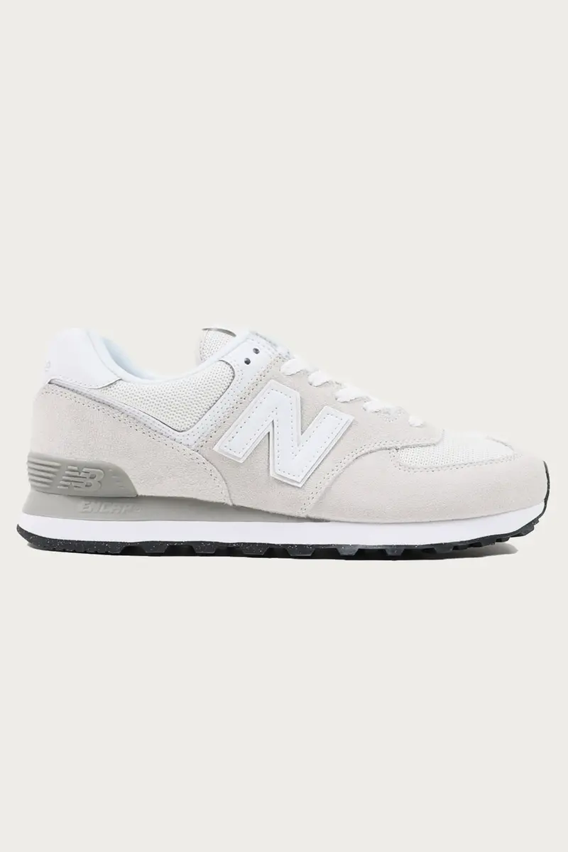 New Balance 574 Core Sneakers – Beige And White Colorway 1