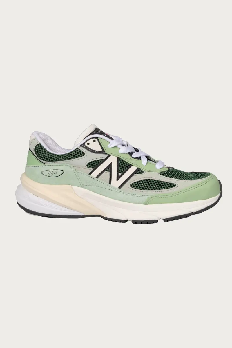 New Balance 990V6 Sneaker – Avocado Green 1