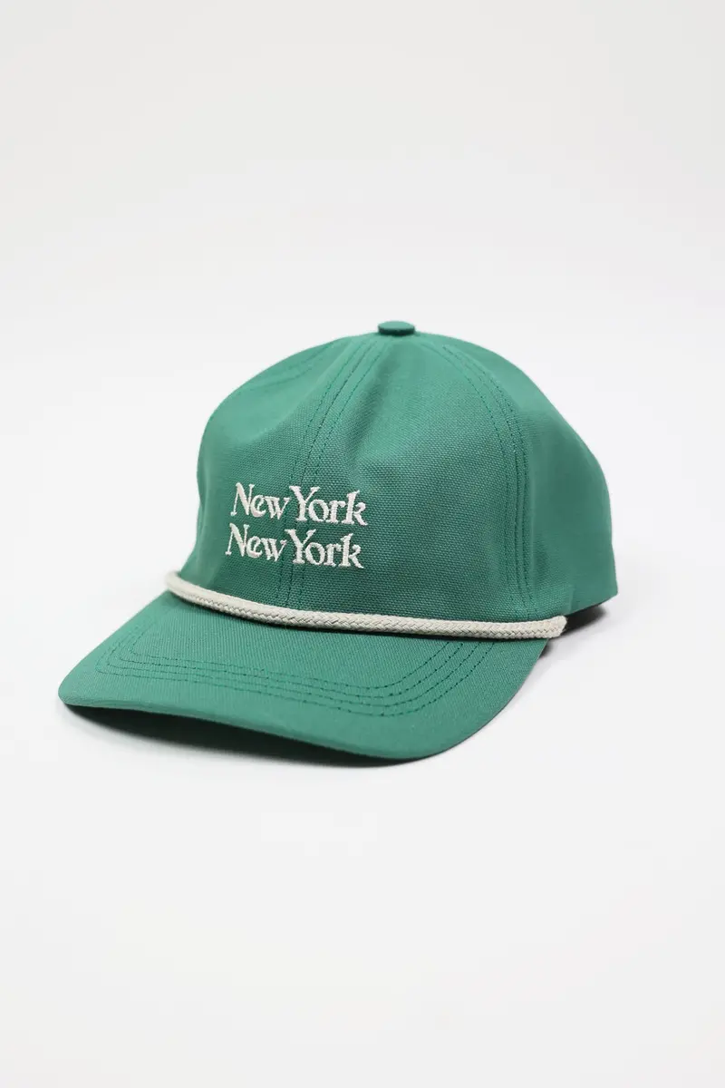 New York New York Cap – Green 1