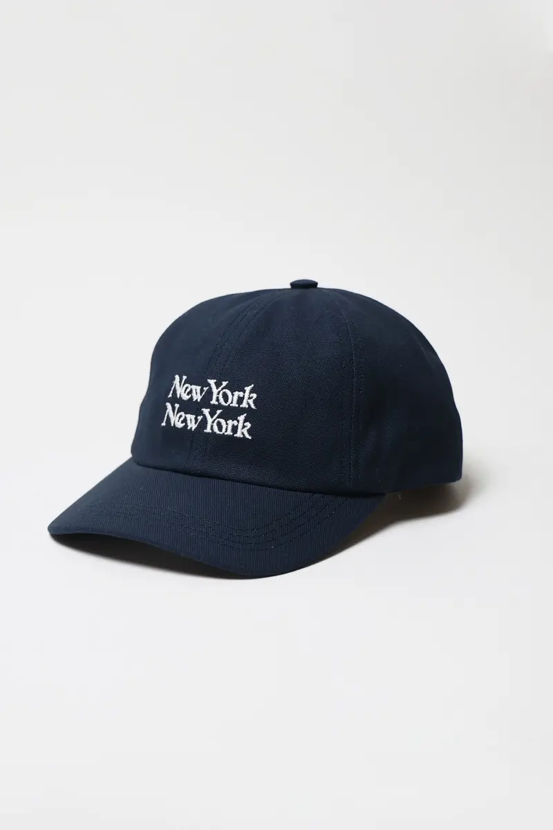 New York New York Structured Cap – Navy Blue 1
