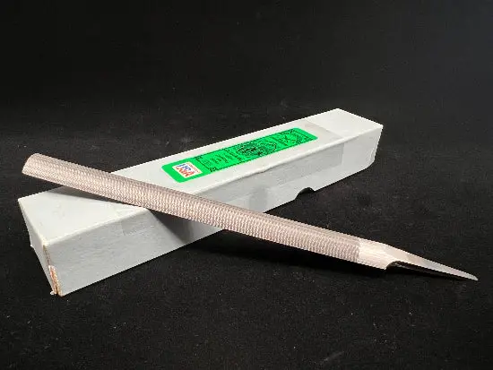 Nicholson 8" Half-Round 2Nd-Cut File – Usa-Made, Double-Cut Surface (Nos) 1