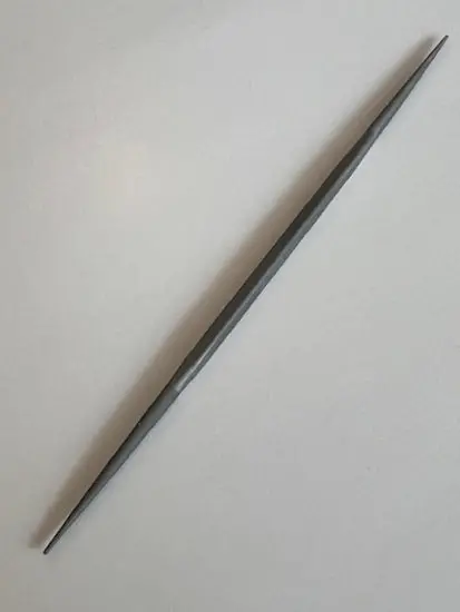 Nos Grobet Vallorbe Swiss Riffler File — Die Sinker Type, #2 Cut (Model 12980) 1
