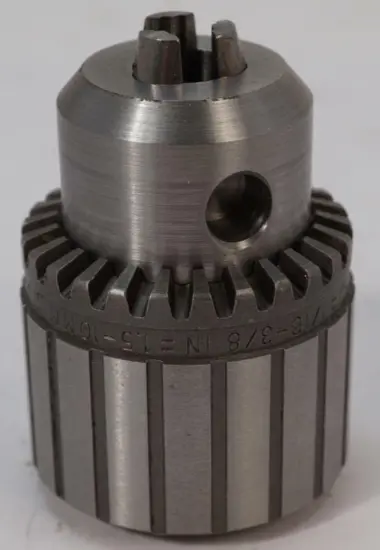 Nos Jacobs No. 22Ba Heavy-Duty Chuck – 1/16" To 3/8" Capacity, Usa-Made, 3/8-24 Thread 1