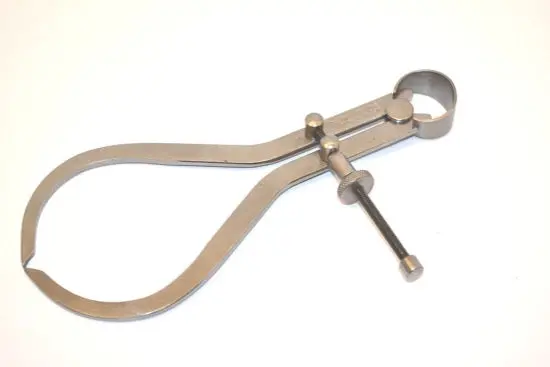 Nos Moore & Wright 6" Outside Caliper – Sheffield-Made, Model 524 1