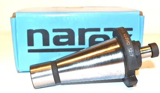 Nos Narex Czech Iso 40 Shell End Mill Holder – 12.7 Mm (1/2") Arbor, Model #410-125 1