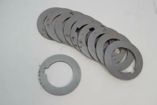 Nos Precision Brand Milling Arbor Spacers – Set Of 10, 7/8" × 1-3/8" × 0.062", Usa-Made Shims 1