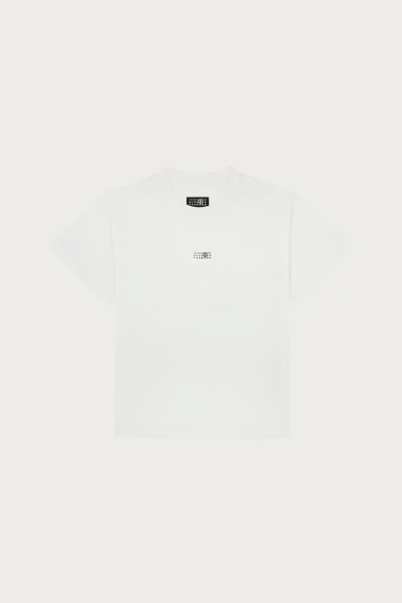 Numeric Premium Cotton Crewneck T-Shirt – Pure White 1