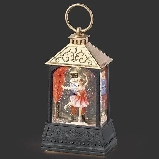 Nutcracker Ballet-Themed Shimmer Lantern With Lights 1