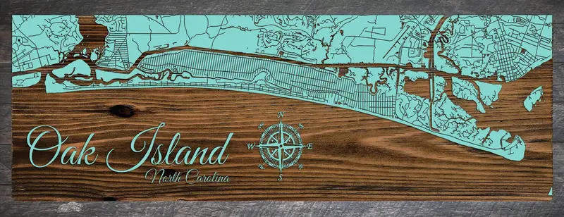 Oak Island Coastal Panorama – Island Oasis Theme 1