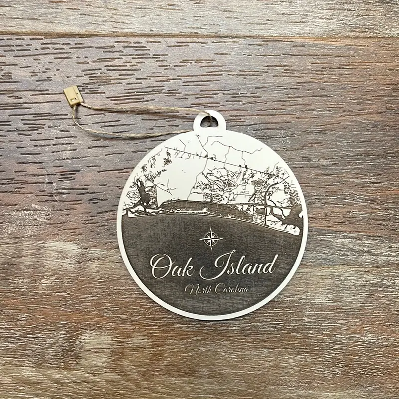 Oak Island, Nc Commemorative Ornament 1