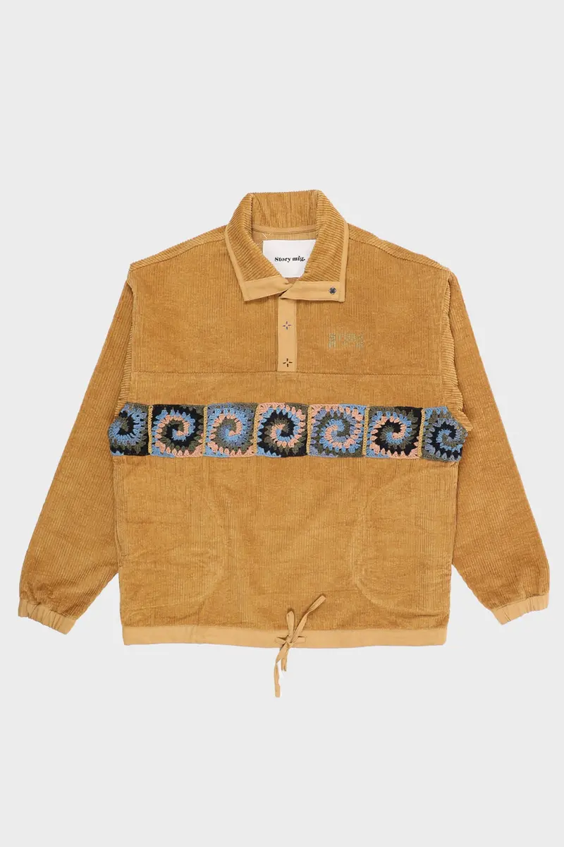 Ochre Polite Crewneck Pullover 1