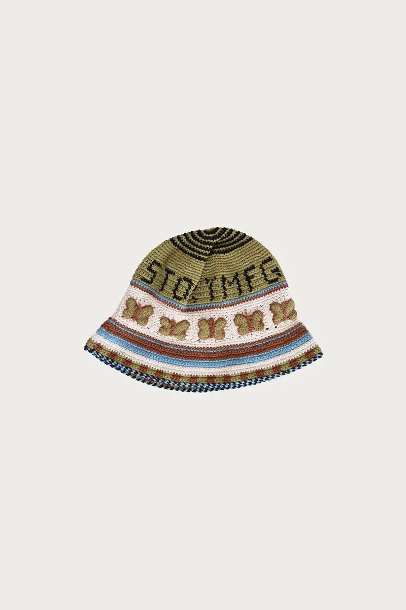 Olive Butterfly Brew Hat 1