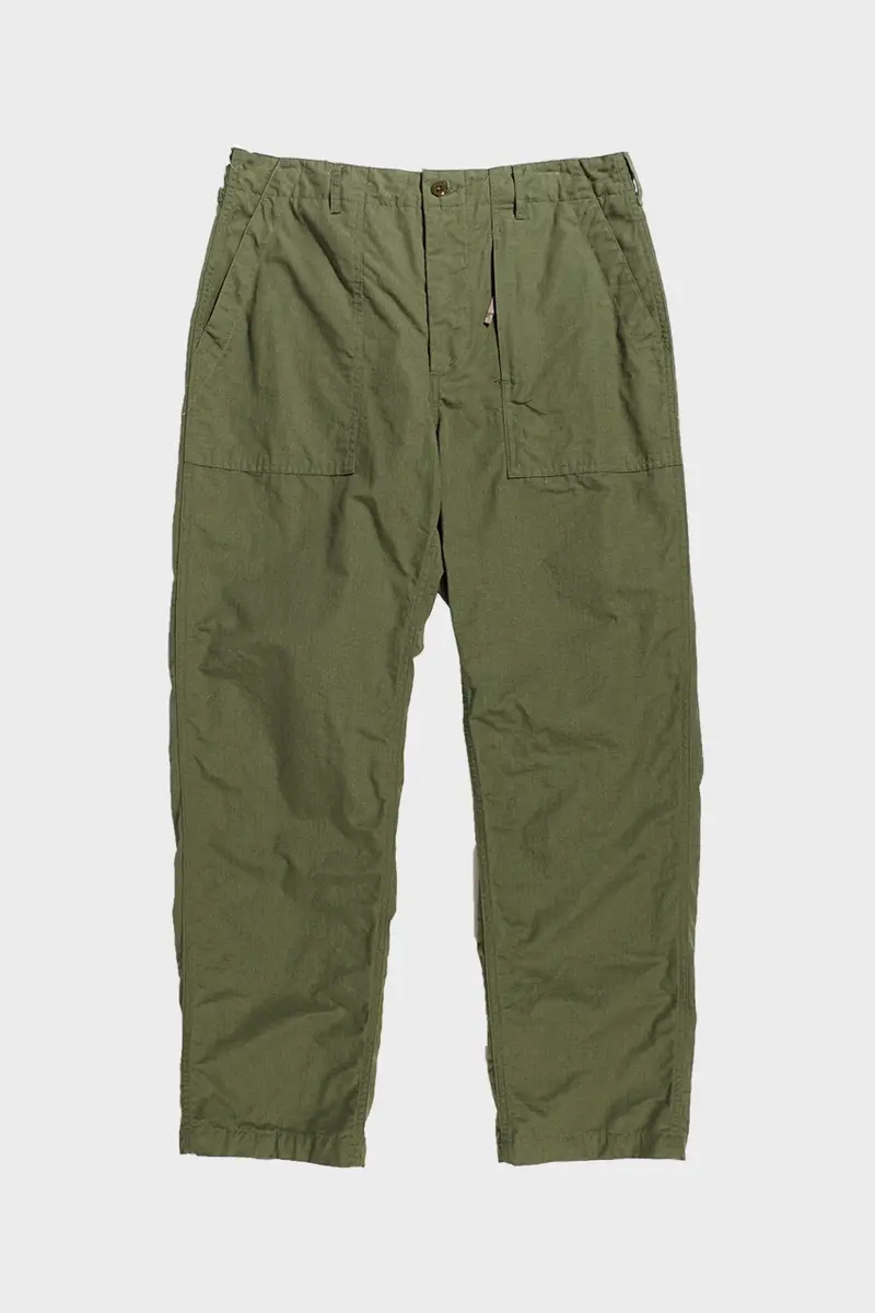Olive Cotton Ripstop Fatigue Pant 1