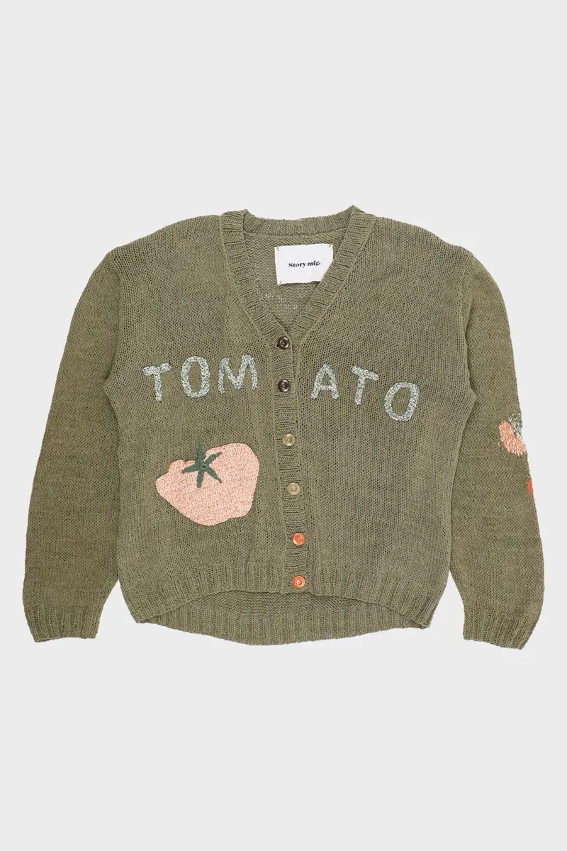 Olive Toms Twinsun Knit Cardigan 1