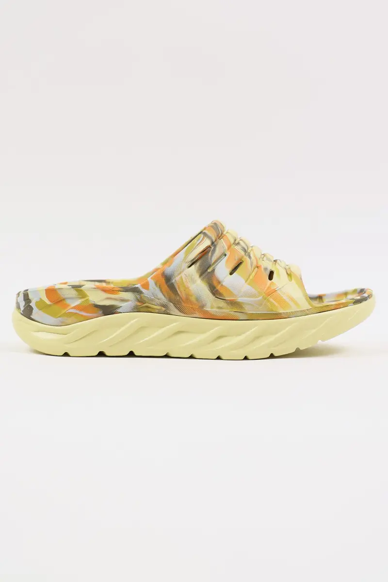 Ora Recovery Swirl Slide – Celery Root & Golden Lichen 1