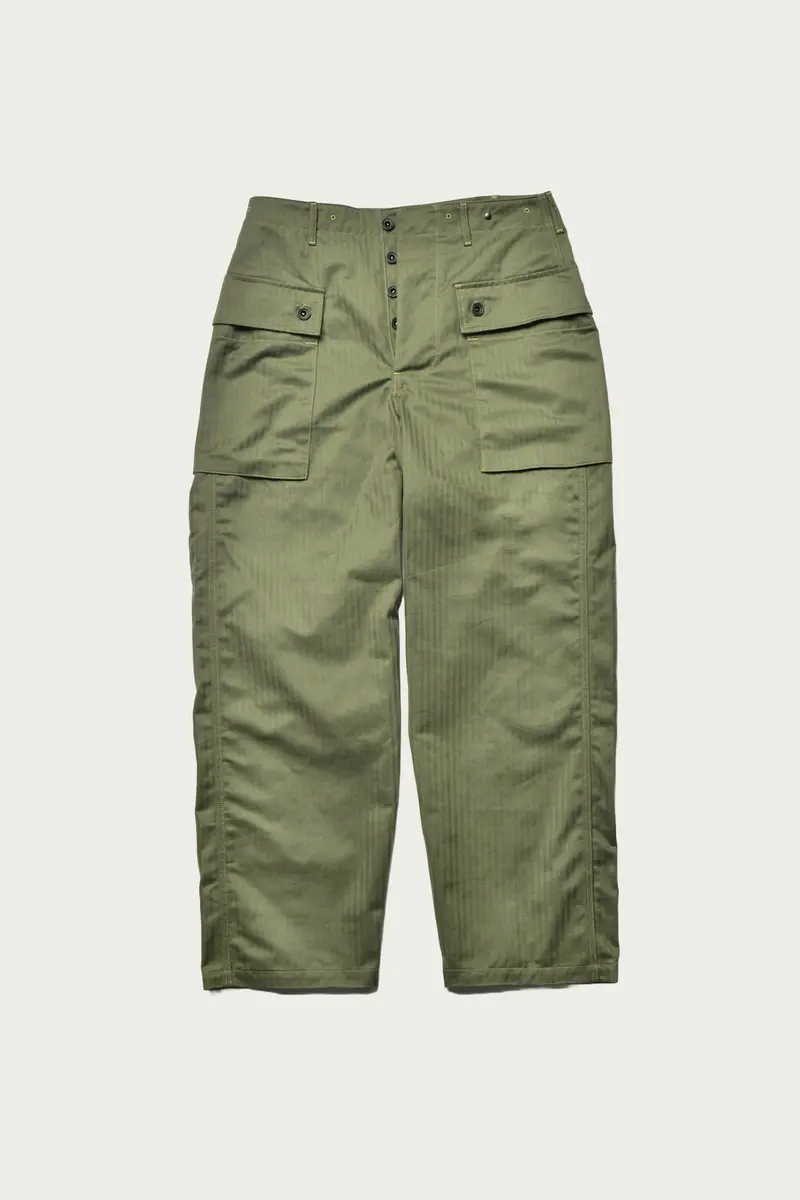 P-44 Sage Green Utility Trousers 1
